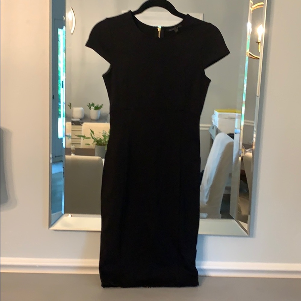 Felicity & Coco black midi dress